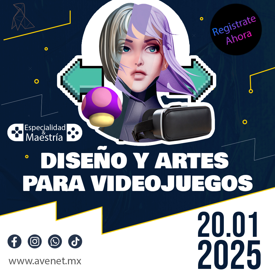 Maestría en Diseño y Arte para Videojuegos